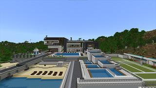 Screenshot of the Minecraft Bedrock Marketplace product Private Millionaire Estate created by Razzleberries.