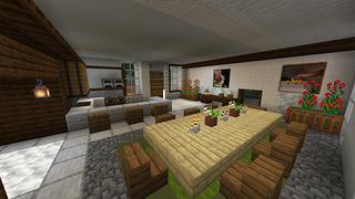 Screenshot of the Minecraft Bedrock Marketplace product Private Millionaire Estate created by Razzleberries.