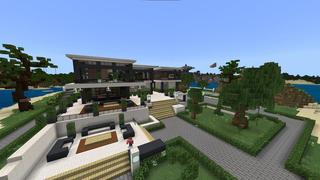 Screenshot of the Minecraft Bedrock Marketplace product Private Millionaire Island created by Razzleberries.