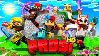 Thumbnail of the Minecraft Bedrock Marketplace product Pros! HD created by Razzleberries.