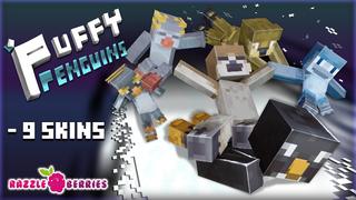 Thumbnail of the Minecraft Bedrock Marketplace product Puffy Penguins created by Razzleberries.