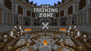 Screenshot of the Minecraft Bedrock Marketplace product PvP Training Zone created by Razzleberries.