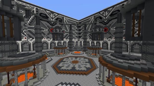 Screenshot of the Minecraft Bedrock Marketplace product PvP Training Zone created by Razzleberries.