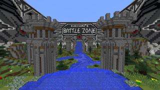 Screenshot of the Minecraft Bedrock Marketplace product PvP Training Zone created by Razzleberries.