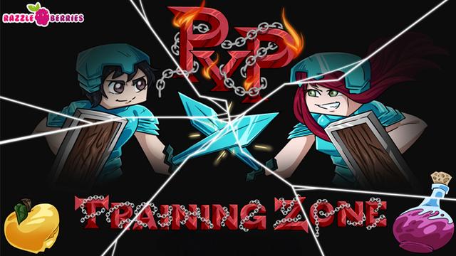 Thumbnail of the Minecraft Bedrock Marketplace product PvP Training Zone created by Razzleberries.