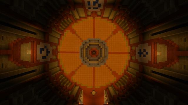 Screenshot of the Minecraft Bedrock Marketplace product Pyramidion created by Razzleberries.