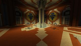 Screenshot of the Minecraft Bedrock Marketplace product Pyramidion created by Razzleberries.