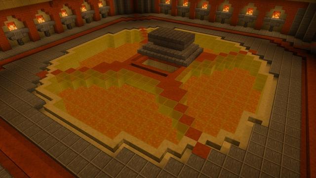 Screenshot of the Minecraft Bedrock Marketplace product Pyramidion created by Razzleberries.