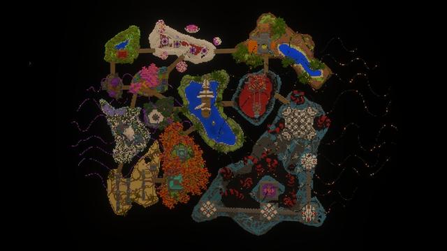 Screenshot of the Minecraft Bedrock Marketplace product Questland created by Razzleberries.