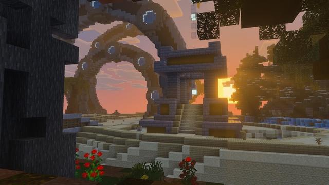 Screenshot of the Minecraft Bedrock Marketplace product Questland created by Razzleberries.