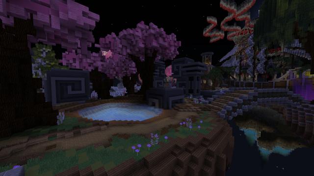 Screenshot of the Minecraft Bedrock Marketplace product Questland created by Razzleberries.