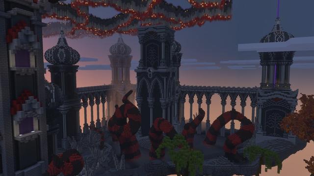 Screenshot of the Minecraft Bedrock Marketplace product Questland created by Razzleberries.