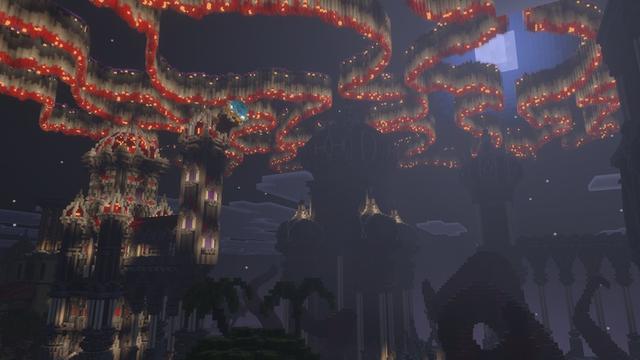 Screenshot of the Minecraft Bedrock Marketplace product Questland created by Razzleberries.