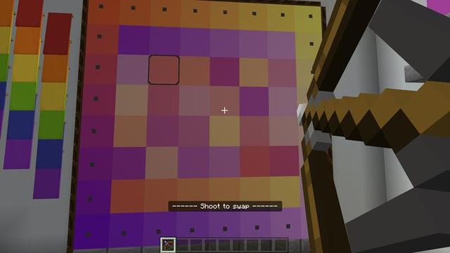 Screenshot of the Minecraft Bedrock Marketplace product Radiant Gradient created by Razzleberries.