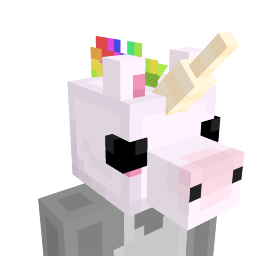 Thumbnail of the Minecraft Bedrock Marketplace product Rainbow Unicorn created by Razzleberries.