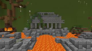 Screenshot of the Minecraft Bedrock Marketplace product Raining Arrows created by Razzleberries.