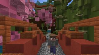 Screenshot of the Minecraft Bedrock Marketplace product Raining Arrows created by Razzleberries.