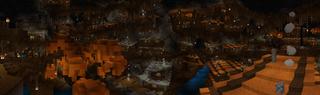 Panorama of the Minecraft Bedrock Marketplace product Rat City created by Razzleberries.