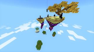 Screenshot of the Minecraft Bedrock Marketplace product Realistic Skyblock created by Razzleberries.