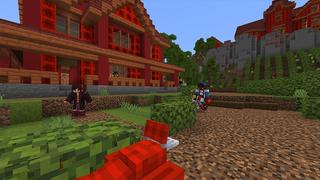 Screenshot of the Minecraft Bedrock Marketplace product Redstone Mansion created by Razzleberries.