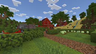 Screenshot of the Minecraft Bedrock Marketplace product Redstone Mansion created by Razzleberries.