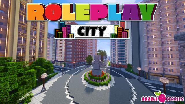 Thumbnail of the Minecraft Bedrock Marketplace product Roleplay: City created by Razzleberries.