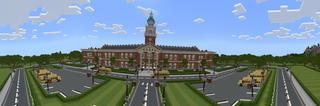 Panorama of the Minecraft Bedrock Marketplace product Roleplay: High School created by Razzleberries.