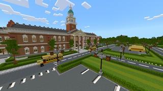 Screenshot of the Minecraft Bedrock Marketplace product Roleplay: High School created by Razzleberries.