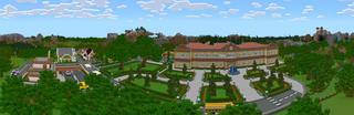 Panorama of the Minecraft Bedrock Marketplace product Roleplay: Middle School created by Razzleberries.