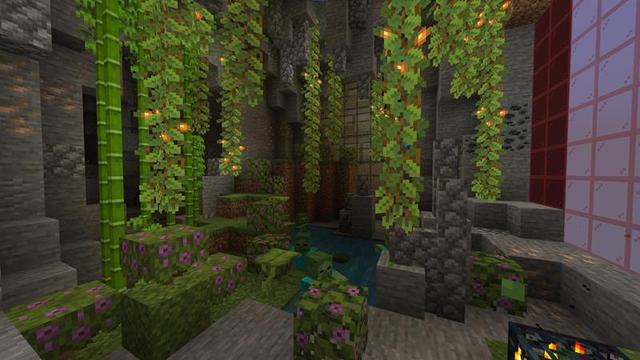 Screenshot of the Minecraft Bedrock Marketplace product Rubrick Cube Challenge created by Razzleberries.