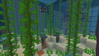 Screenshot of the Minecraft Bedrock Marketplace product Rubrick Cube Challenge created by Razzleberries.