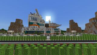 Screenshot of the Minecraft Bedrock Marketplace product Safest House Ever created by Razzleberries.