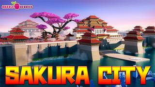 Thumbnail of the Minecraft Bedrock Marketplace product Ciudad Sakura created by Razzleberries.