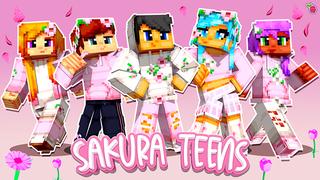 Thumbnail of the Minecraft Bedrock Marketplace product Sakura Teens created by Razzleberries.