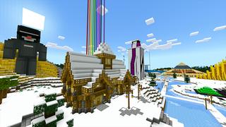 Screenshot of the Minecraft Bedrock Marketplace product SB737 Survival created by Razzleberries.