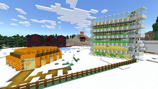 Screenshot of the Minecraft Bedrock Marketplace product SB737 Survival created by Razzleberries.