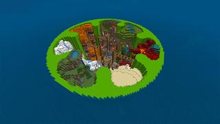 Screenshot of the Minecraft Bedrock Marketplace product SB737 Survival created by Razzleberries.