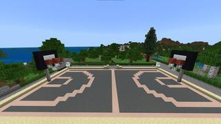 Screenshot of the Minecraft Bedrock Marketplace product Seaside Mansion Villa created by Razzleberries.