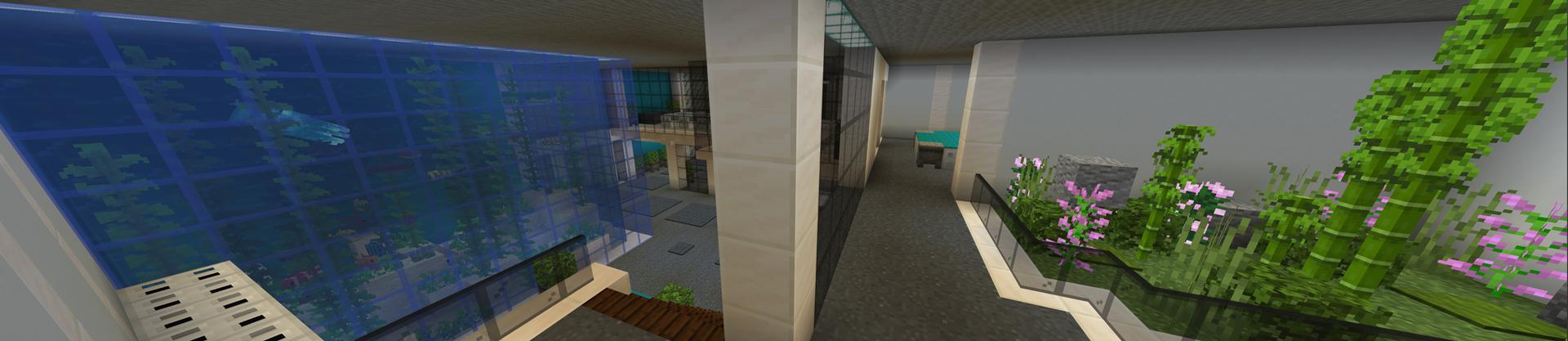 Panorama of the Minecraft Bedrock Marketplace product Secret 200 IQ Base created by Razzleberries.