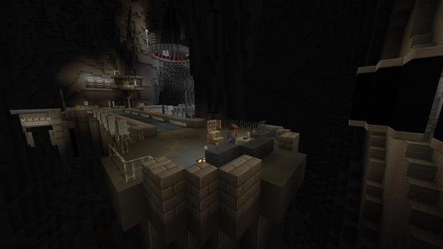 Screenshot of the Minecraft Bedrock Marketplace product Secret Bat Base created by Razzleberries.
