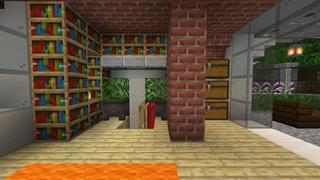 Screenshot of the Minecraft Bedrock Marketplace product Secret Bed Base created by Razzleberries.