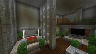 Screenshot of the Minecraft Bedrock Marketplace product Secret Bed Base created by Razzleberries.