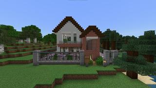 Screenshot of the Minecraft Bedrock Marketplace product Secret Bed Base created by Razzleberries.