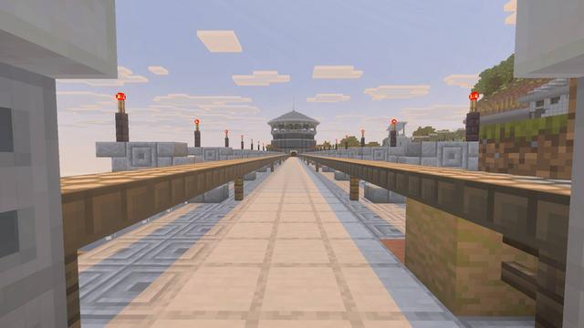 Screenshot of the Minecraft Bedrock Marketplace product Secret Laboratory Bunker created by Razzleberries.