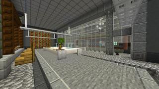 Screenshot of the Minecraft Bedrock Marketplace product Secret Laboratory Bunker created by Razzleberries.