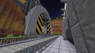 Screenshot of the Minecraft Bedrock Marketplace product Secret Laboratory Bunker created by Razzleberries.