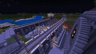 Screenshot of the Minecraft Bedrock Marketplace product Secret Laboratory Bunker created by Razzleberries.