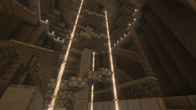 Screenshot of the Minecraft Bedrock Marketplace product Secret Laboratory Bunker created by Razzleberries.