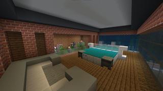 Screenshot of the Minecraft Bedrock Marketplace product Secret Lava House created by Razzleberries.