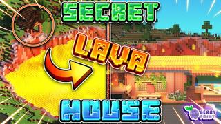 Thumbnail of the Minecraft Bedrock Marketplace product Secret Lava House created by Razzleberries.